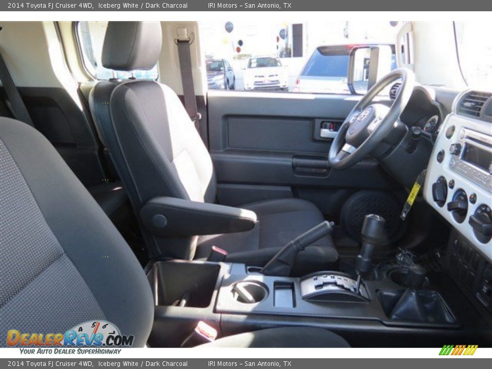 2014 Toyota FJ Cruiser 4WD Iceberg White / Dark Charcoal Photo #13