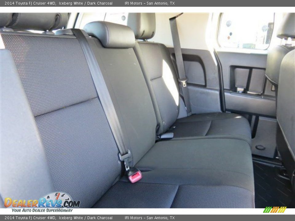 2014 Toyota FJ Cruiser 4WD Iceberg White / Dark Charcoal Photo #14