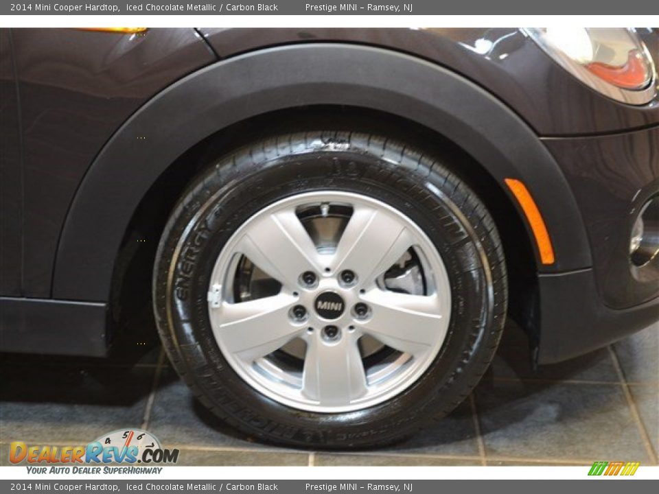 2014 Mini Cooper Hardtop Iced Chocolate Metallic / Carbon Black Photo #5