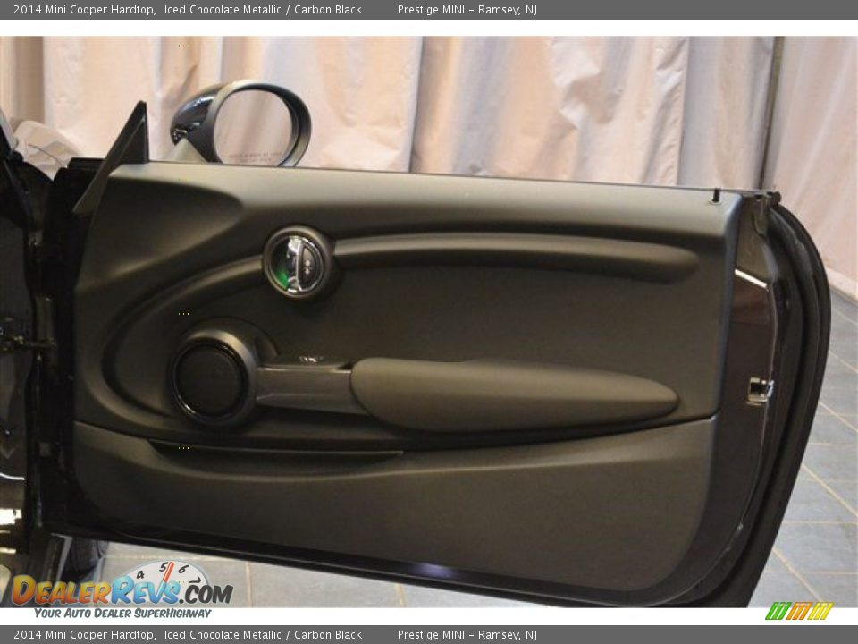 2014 Mini Cooper Hardtop Iced Chocolate Metallic / Carbon Black Photo #7