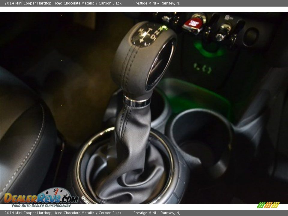 2014 Mini Cooper Hardtop Iced Chocolate Metallic / Carbon Black Photo #9