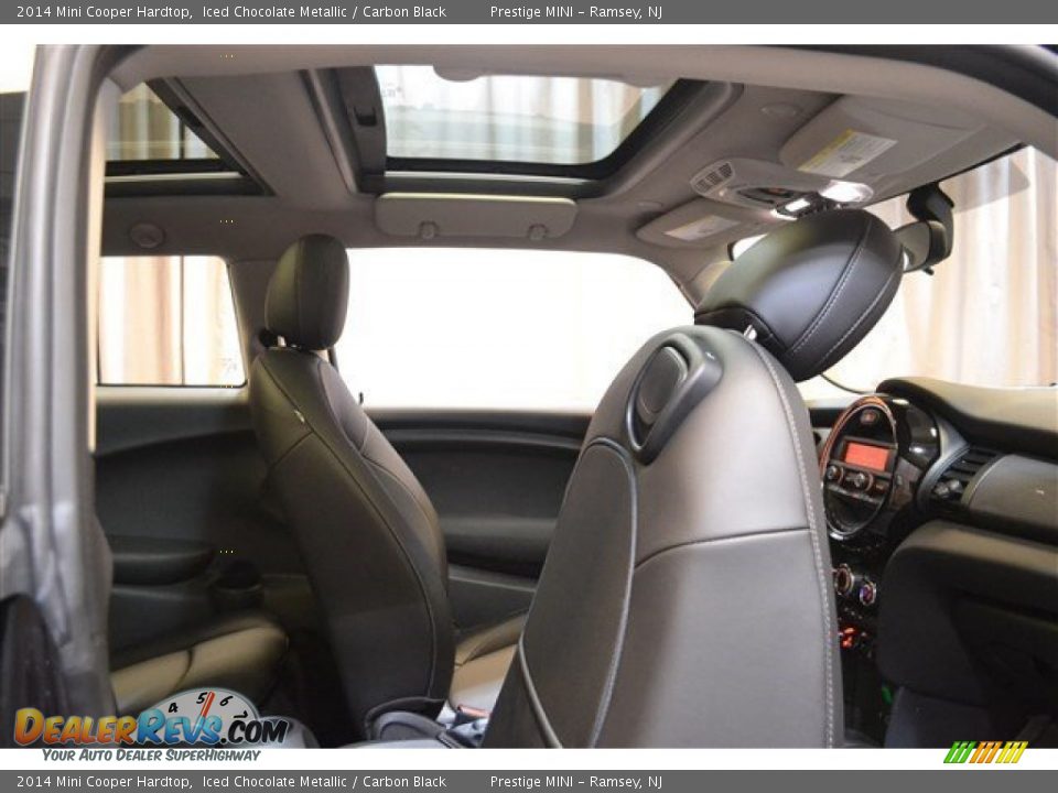 2014 Mini Cooper Hardtop Iced Chocolate Metallic / Carbon Black Photo #15