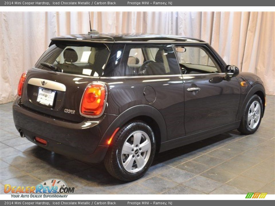 2014 Mini Cooper Hardtop Iced Chocolate Metallic / Carbon Black Photo #16