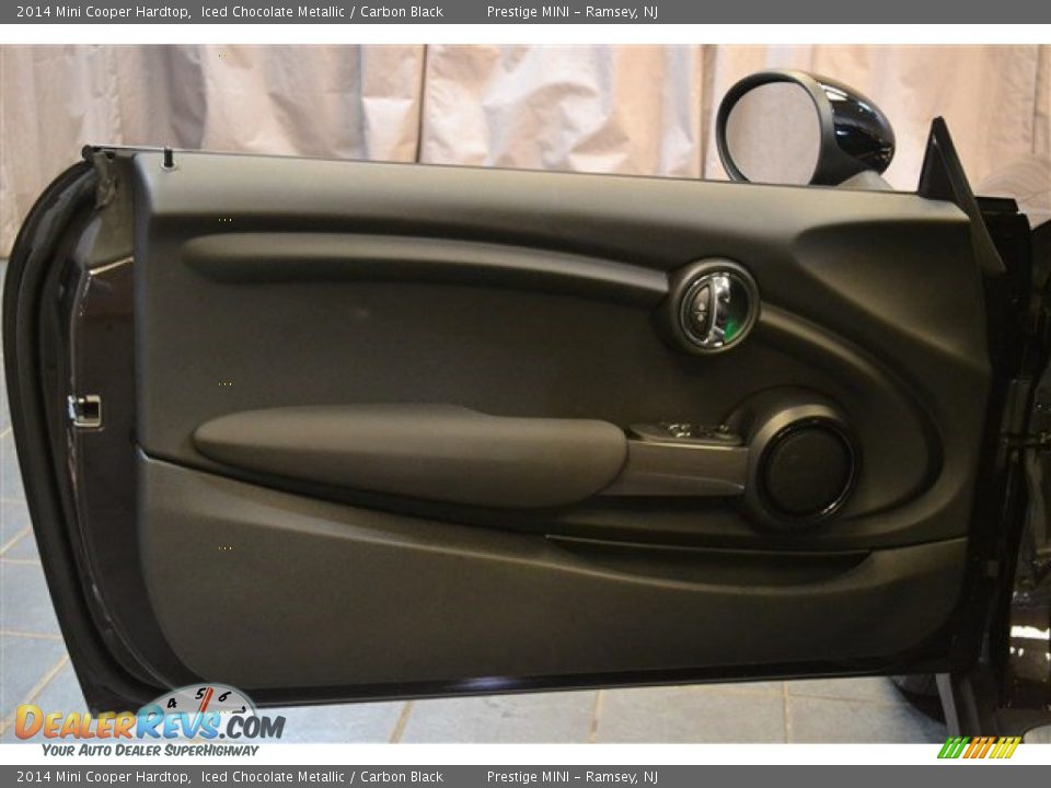 2014 Mini Cooper Hardtop Iced Chocolate Metallic / Carbon Black Photo #25