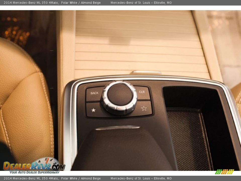 2014 Mercedes-Benz ML 350 4Matic Polar White / Almond Beige Photo #29