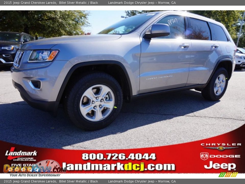 2015 Jeep Grand Cherokee Laredo Billet Silver Metallic / Black Photo #1