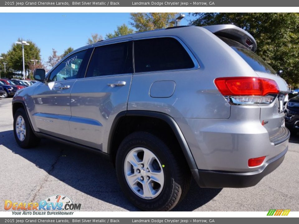 2015 Jeep Grand Cherokee Laredo Billet Silver Metallic / Black Photo #2