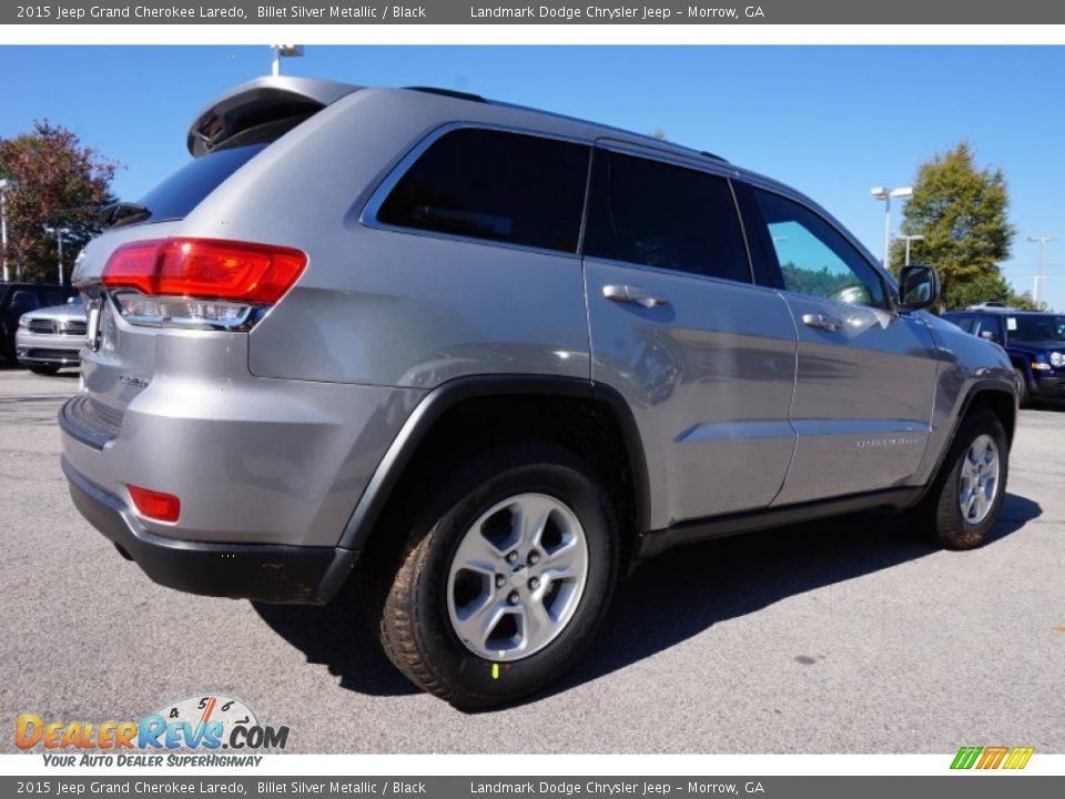 2015 Jeep Grand Cherokee Laredo Billet Silver Metallic / Black Photo #3