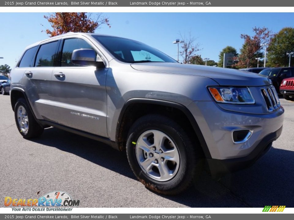 2015 Jeep Grand Cherokee Laredo Billet Silver Metallic / Black Photo #4