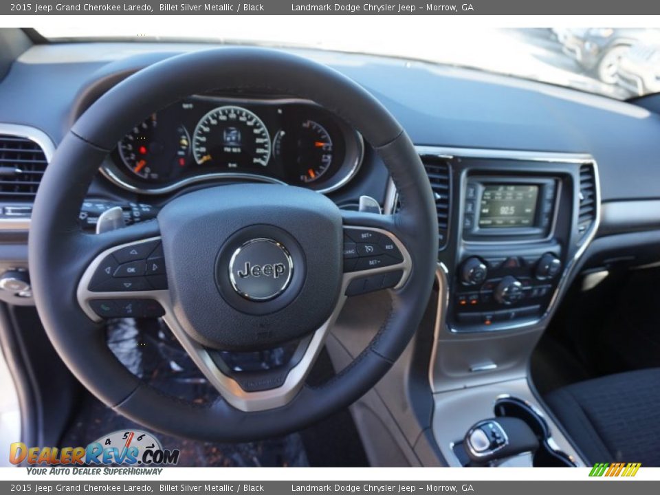 2015 Jeep Grand Cherokee Laredo Billet Silver Metallic / Black Photo #6