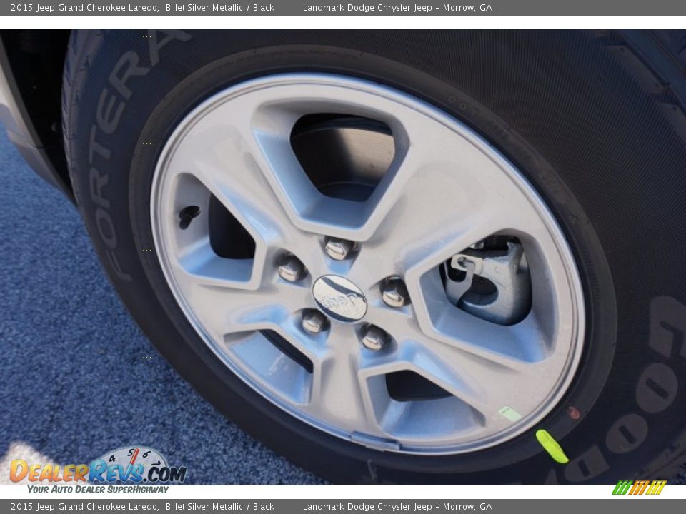 2015 Jeep Grand Cherokee Laredo Billet Silver Metallic / Black Photo #7