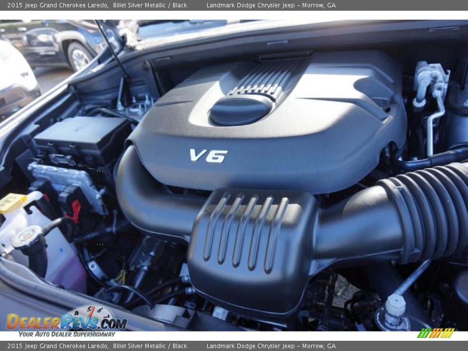 2015 Jeep Grand Cherokee Laredo Billet Silver Metallic / Black Photo #8