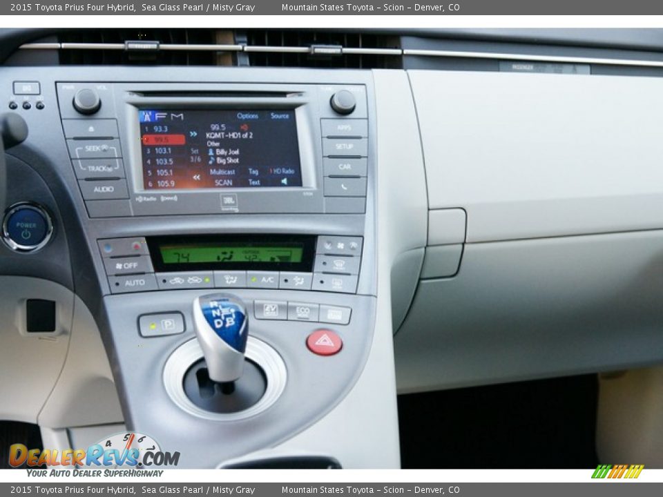 Controls of 2015 Toyota Prius Four Hybrid Photo #6