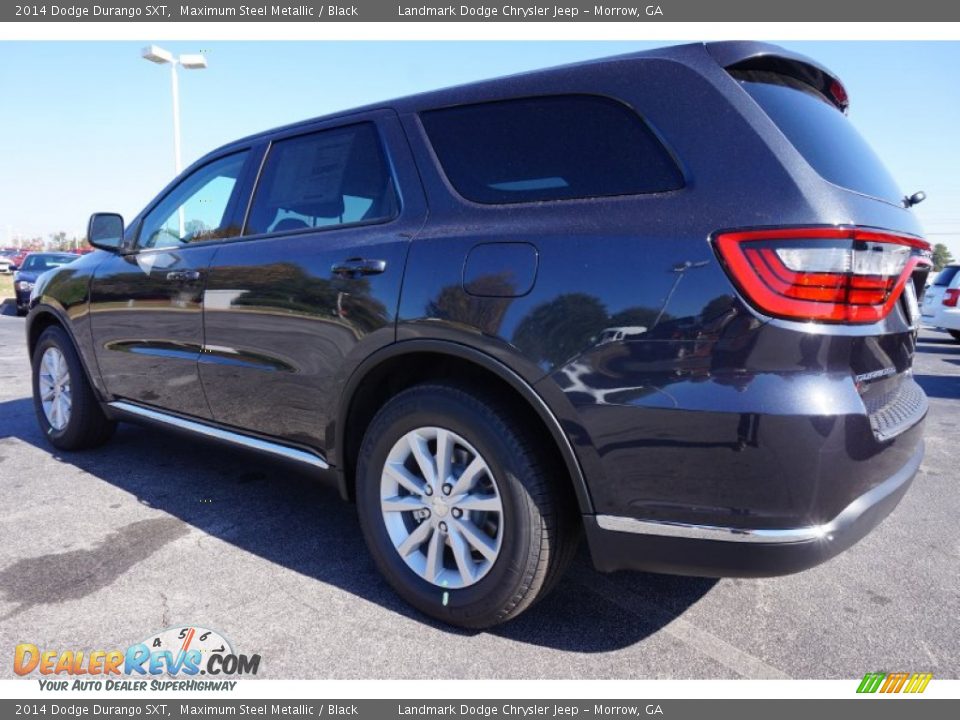 2014 Dodge Durango SXT Maximum Steel Metallic / Black Photo #2