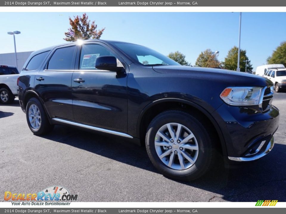 2014 Dodge Durango SXT Maximum Steel Metallic / Black Photo #4