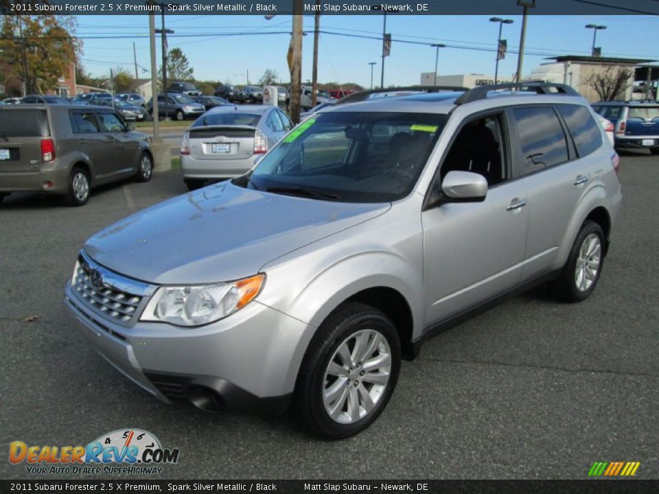 2011 Subaru Forester 2.5 X Premium Spark Silver Metallic / Black Photo #2