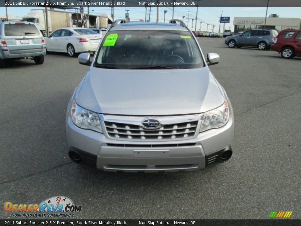 2011 Subaru Forester 2.5 X Premium Spark Silver Metallic / Black Photo #3