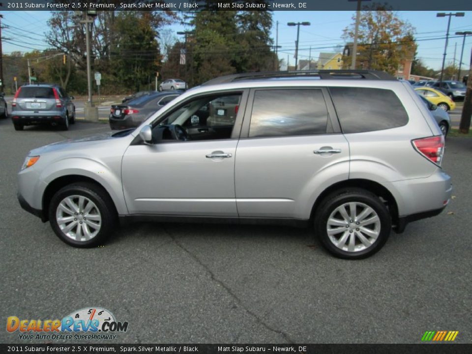2011 Subaru Forester 2.5 X Premium Spark Silver Metallic / Black Photo #9