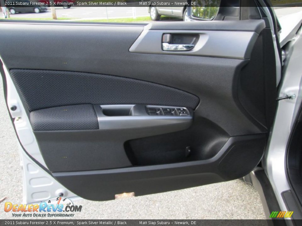 2011 Subaru Forester 2.5 X Premium Spark Silver Metallic / Black Photo #12