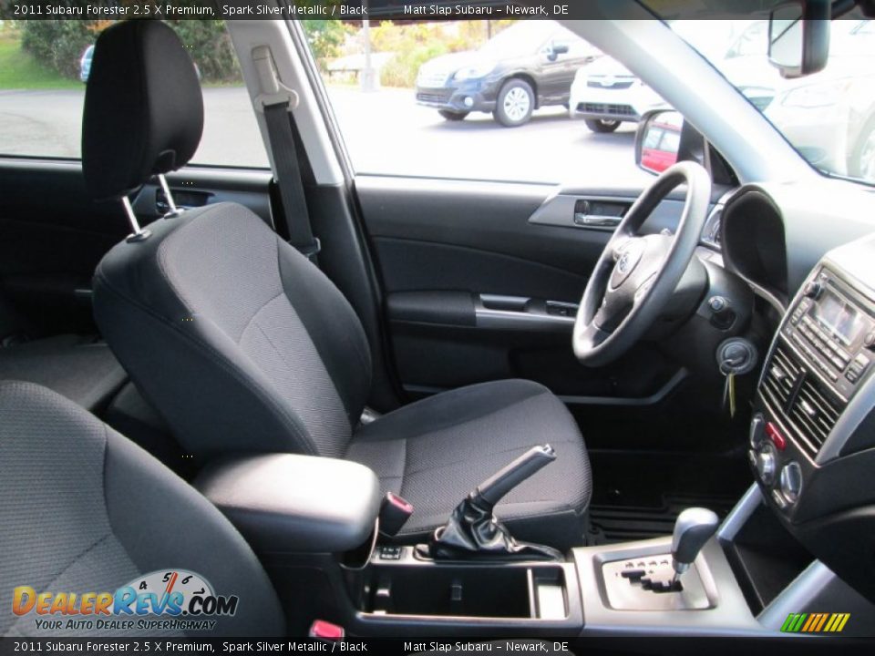2011 Subaru Forester 2.5 X Premium Spark Silver Metallic / Black Photo #15