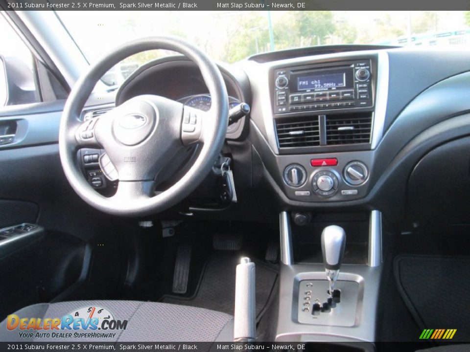 2011 Subaru Forester 2.5 X Premium Spark Silver Metallic / Black Photo #16