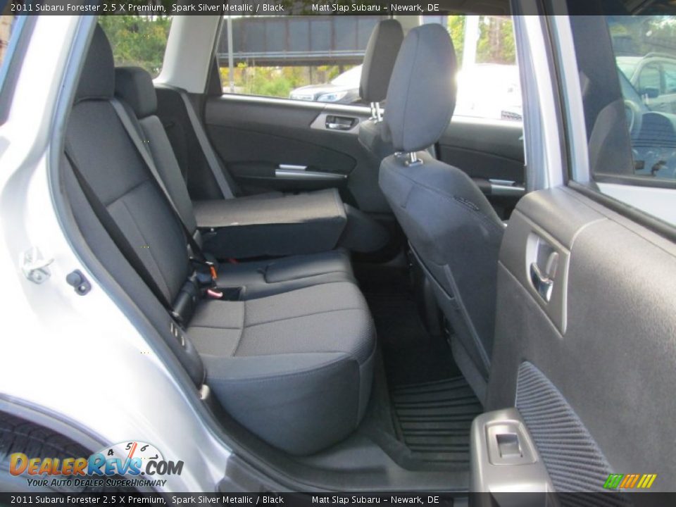 2011 Subaru Forester 2.5 X Premium Spark Silver Metallic / Black Photo #18