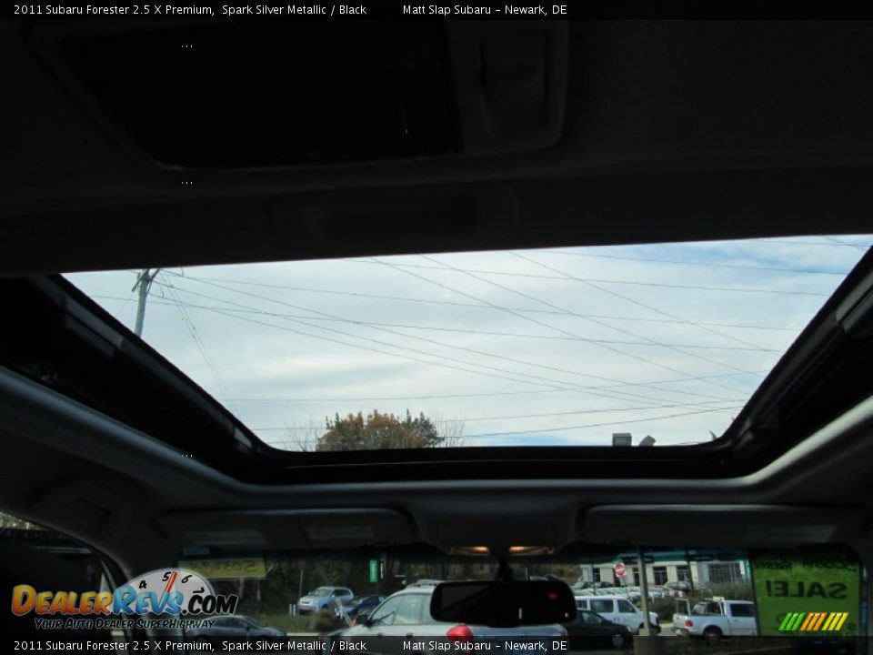 2011 Subaru Forester 2.5 X Premium Spark Silver Metallic / Black Photo #20
