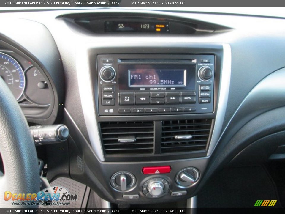 2011 Subaru Forester 2.5 X Premium Spark Silver Metallic / Black Photo #25