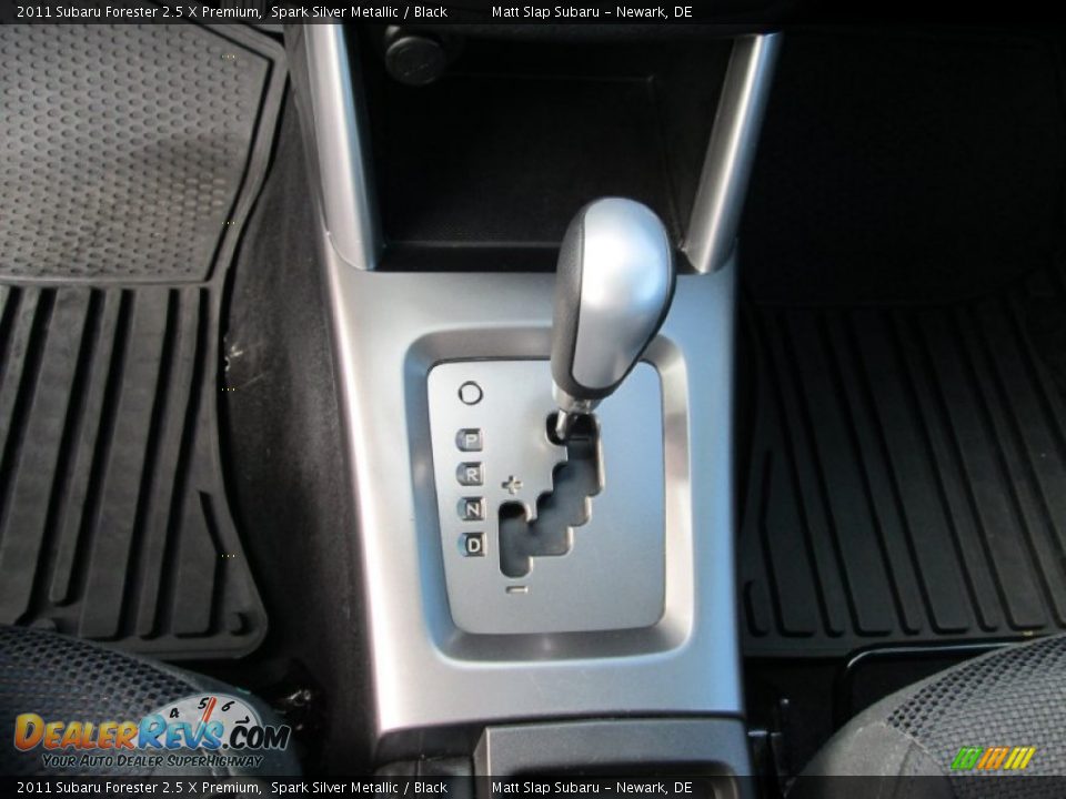 2011 Subaru Forester 2.5 X Premium Spark Silver Metallic / Black Photo #26