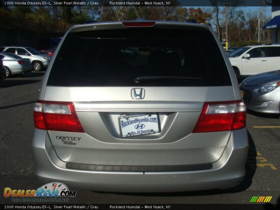 2006 Honda Odyssey EX-L Silver Pearl Metallic / Gray Photo #5