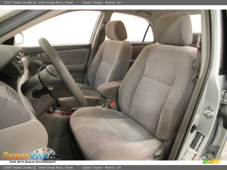 Front Seat of 2006 Toyota Corolla LE Photo #5