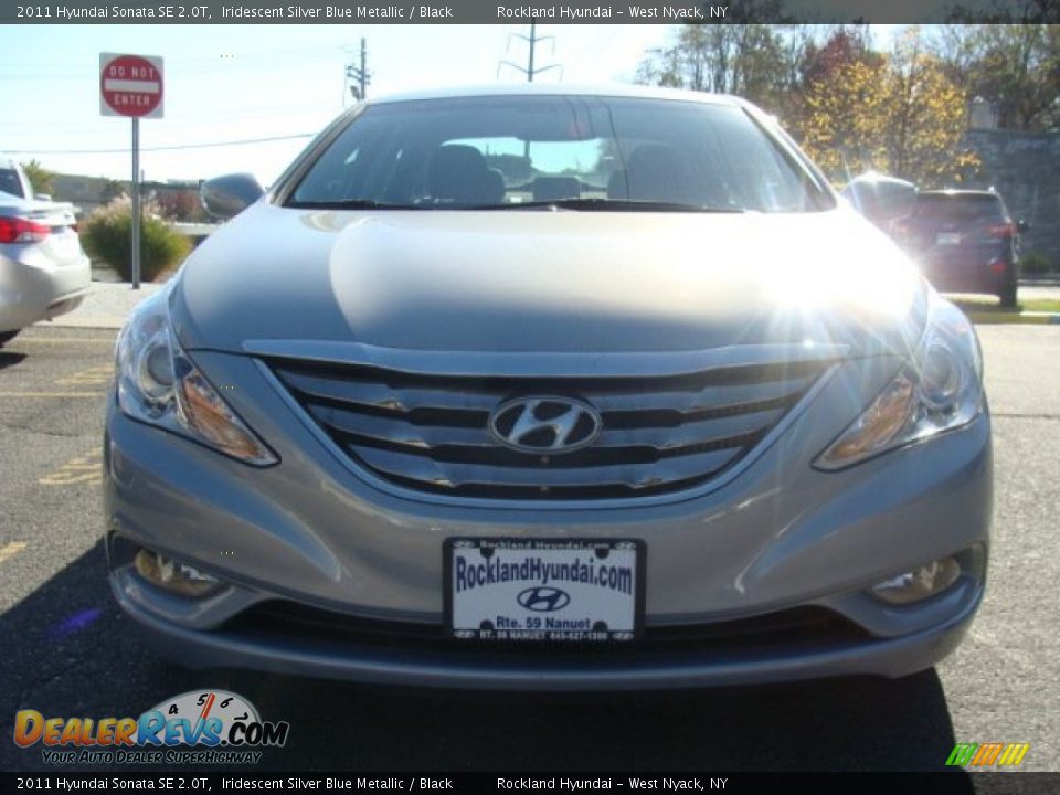 2011 Hyundai Sonata SE 2.0T Iridescent Silver Blue Metallic / Black Photo #2