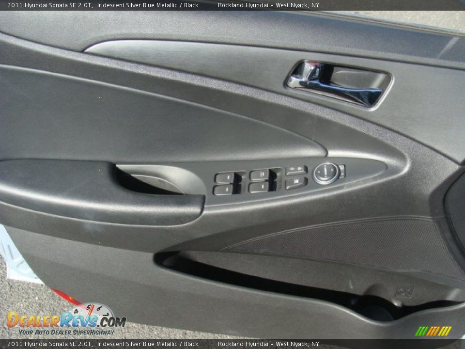 2011 Hyundai Sonata SE 2.0T Iridescent Silver Blue Metallic / Black Photo #4