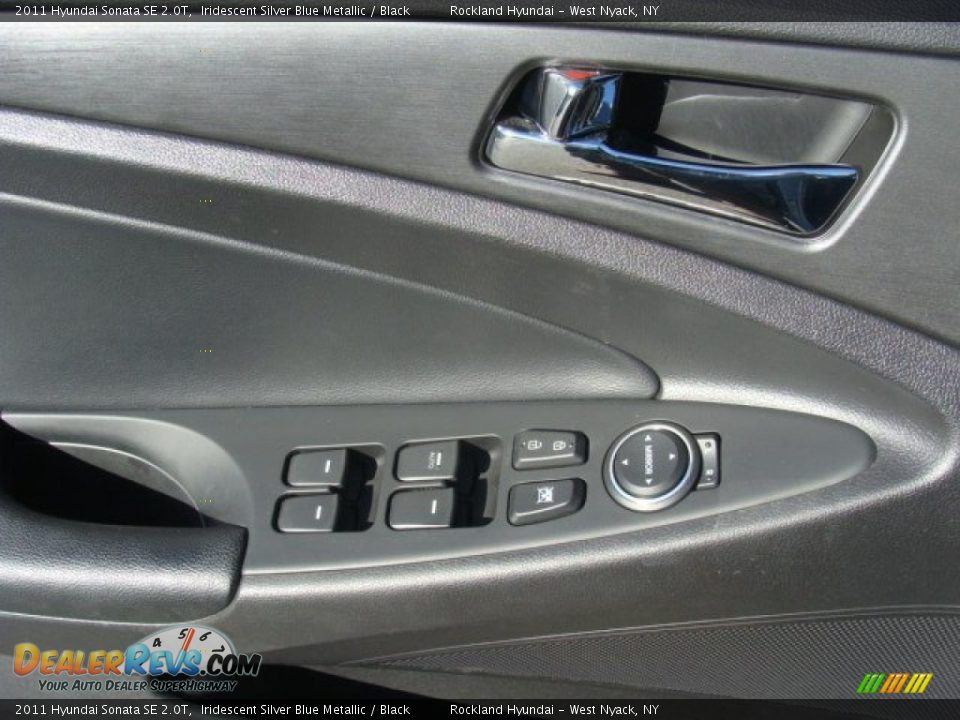 2011 Hyundai Sonata SE 2.0T Iridescent Silver Blue Metallic / Black Photo #5