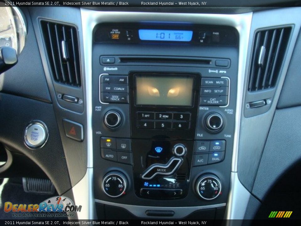 2011 Hyundai Sonata SE 2.0T Iridescent Silver Blue Metallic / Black Photo #14