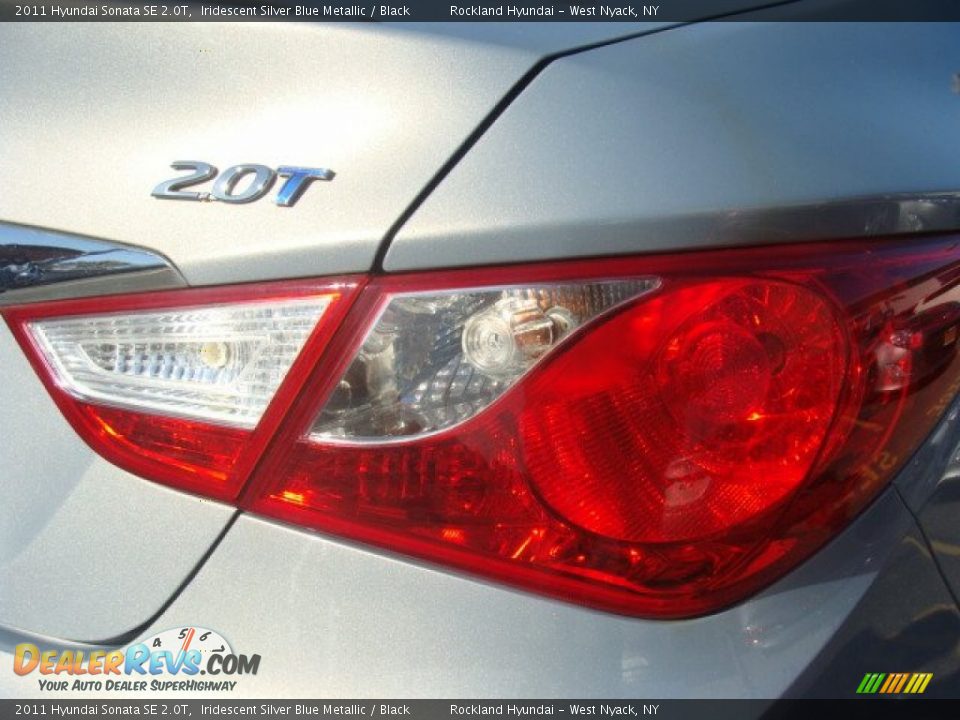 2011 Hyundai Sonata SE 2.0T Iridescent Silver Blue Metallic / Black Photo #19