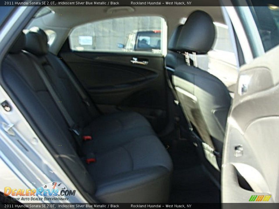 2011 Hyundai Sonata SE 2.0T Iridescent Silver Blue Metallic / Black Photo #20
