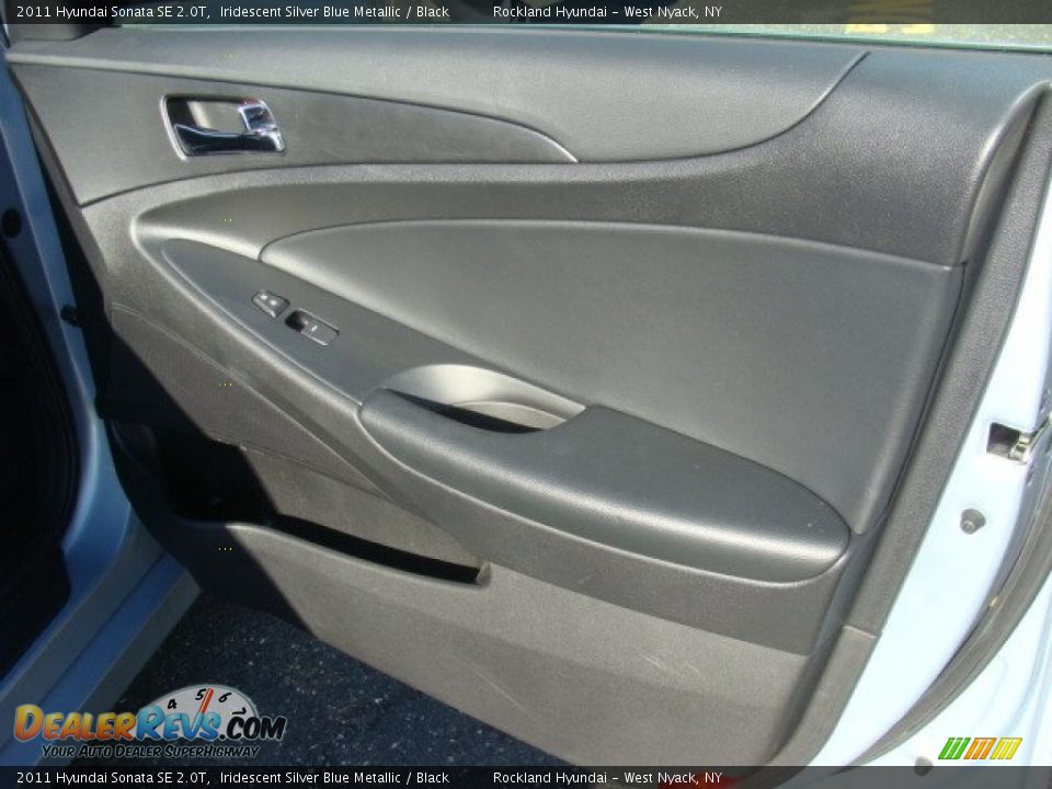 2011 Hyundai Sonata SE 2.0T Iridescent Silver Blue Metallic / Black Photo #21