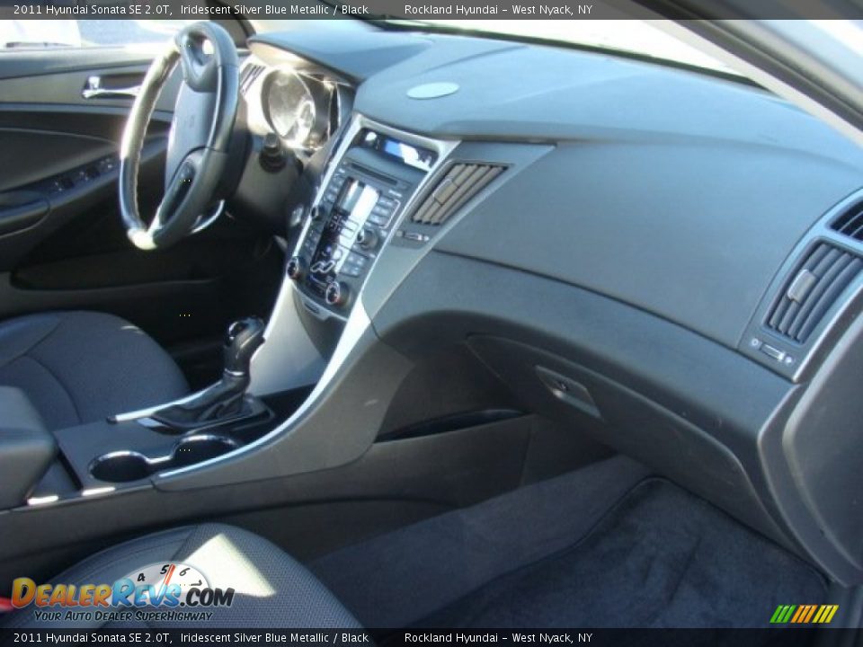 2011 Hyundai Sonata SE 2.0T Iridescent Silver Blue Metallic / Black Photo #22