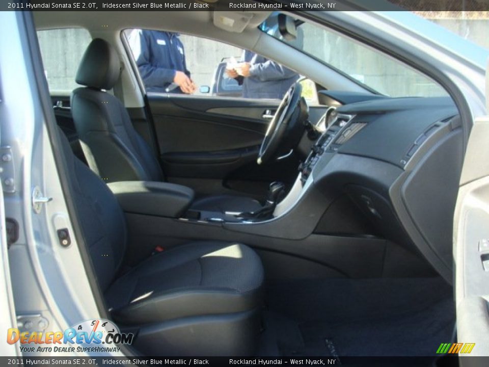 2011 Hyundai Sonata SE 2.0T Iridescent Silver Blue Metallic / Black Photo #23