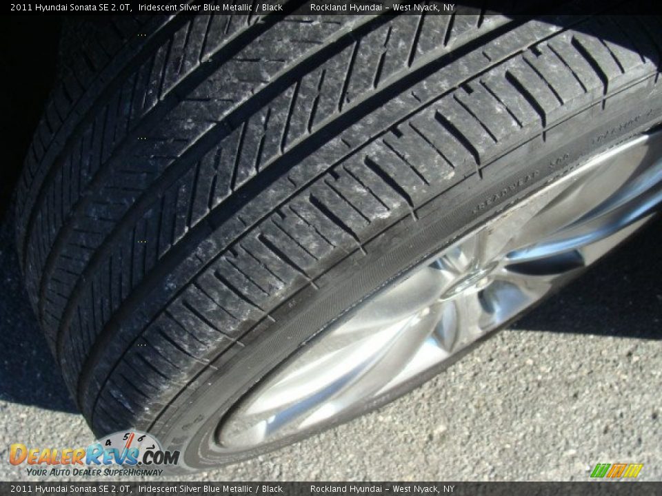 2011 Hyundai Sonata SE 2.0T Iridescent Silver Blue Metallic / Black Photo #25