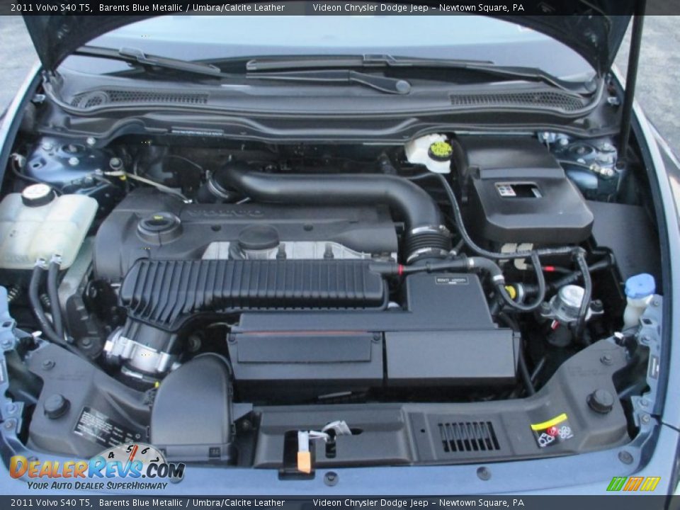 2011 Volvo S40 T5 2.5 Liter Turbocharged DOHC 20-Valve VVT Inline 5 Cylinder Engine Photo #9