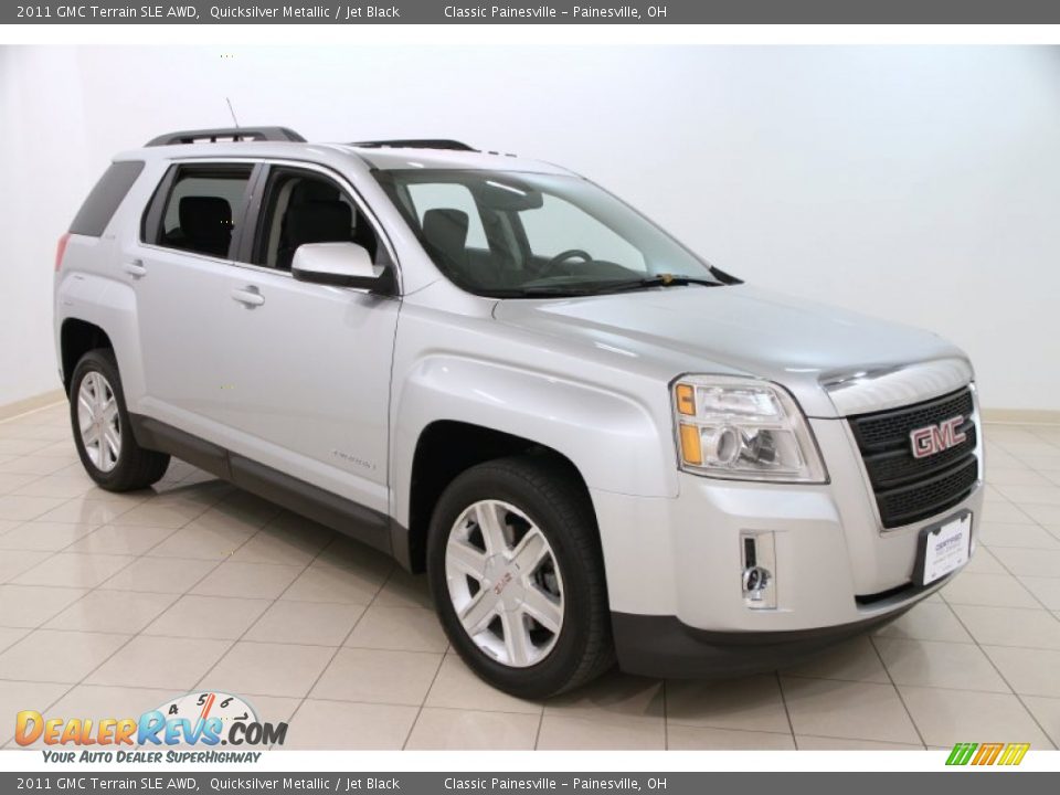 2011 GMC Terrain SLE AWD Quicksilver Metallic / Jet Black Photo #1