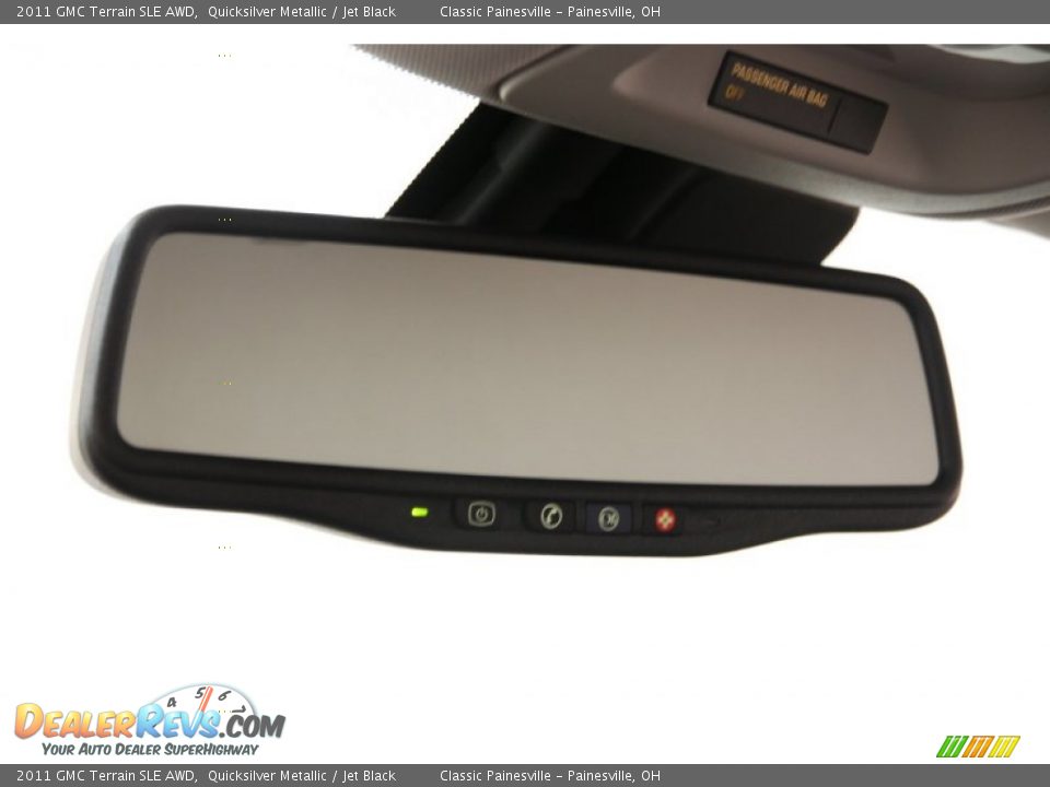 2011 GMC Terrain SLE AWD Quicksilver Metallic / Jet Black Photo #8