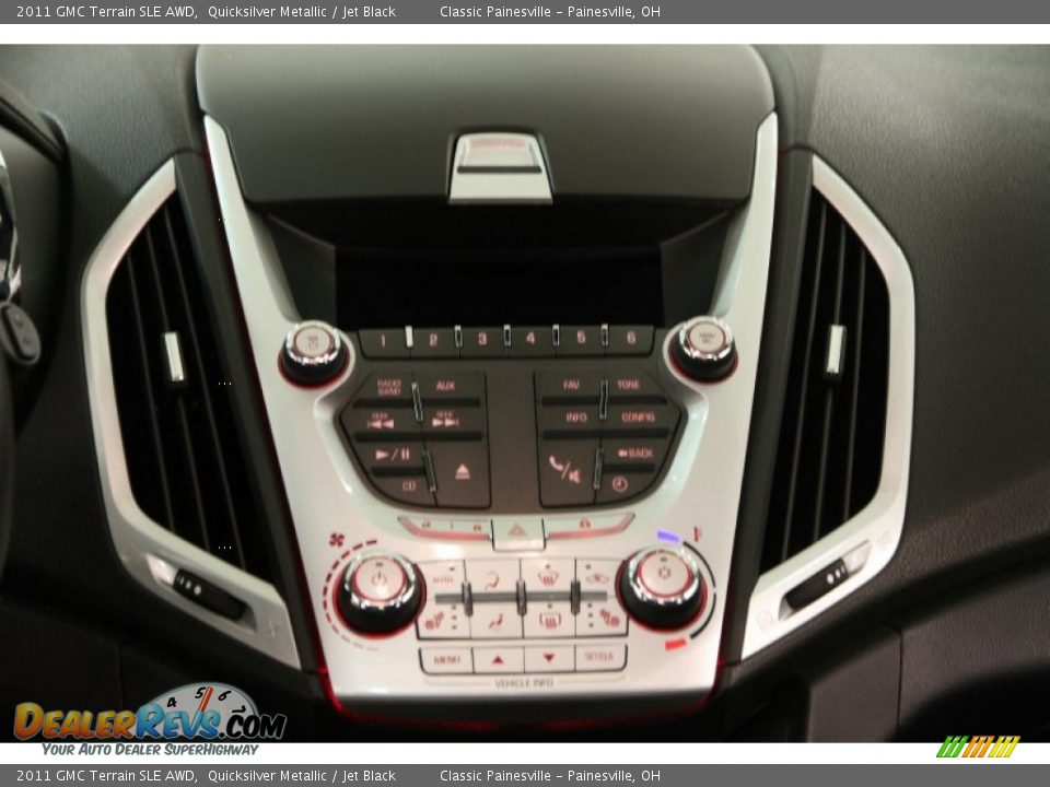 2011 GMC Terrain SLE AWD Quicksilver Metallic / Jet Black Photo #9