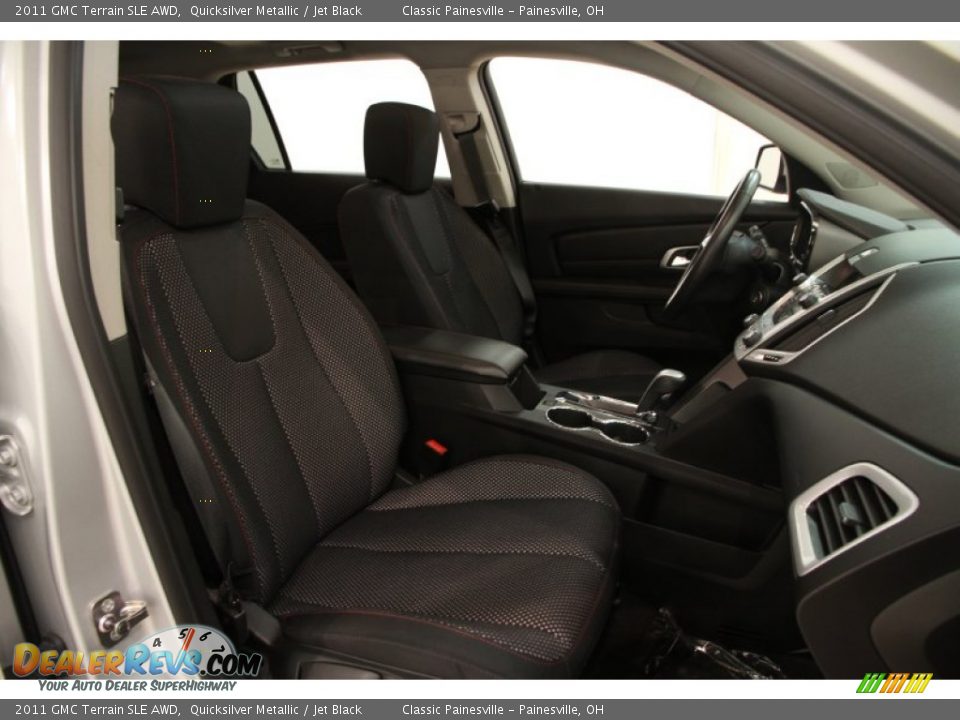 2011 GMC Terrain SLE AWD Quicksilver Metallic / Jet Black Photo #11