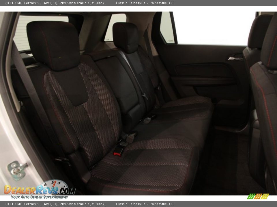 2011 GMC Terrain SLE AWD Quicksilver Metallic / Jet Black Photo #12