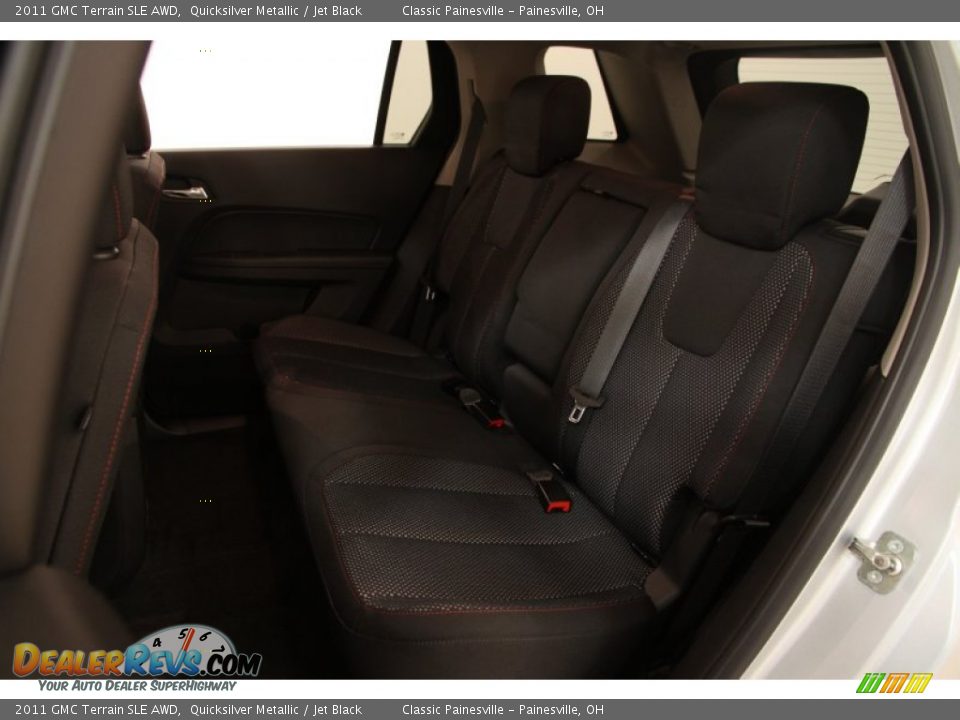 2011 GMC Terrain SLE AWD Quicksilver Metallic / Jet Black Photo #13