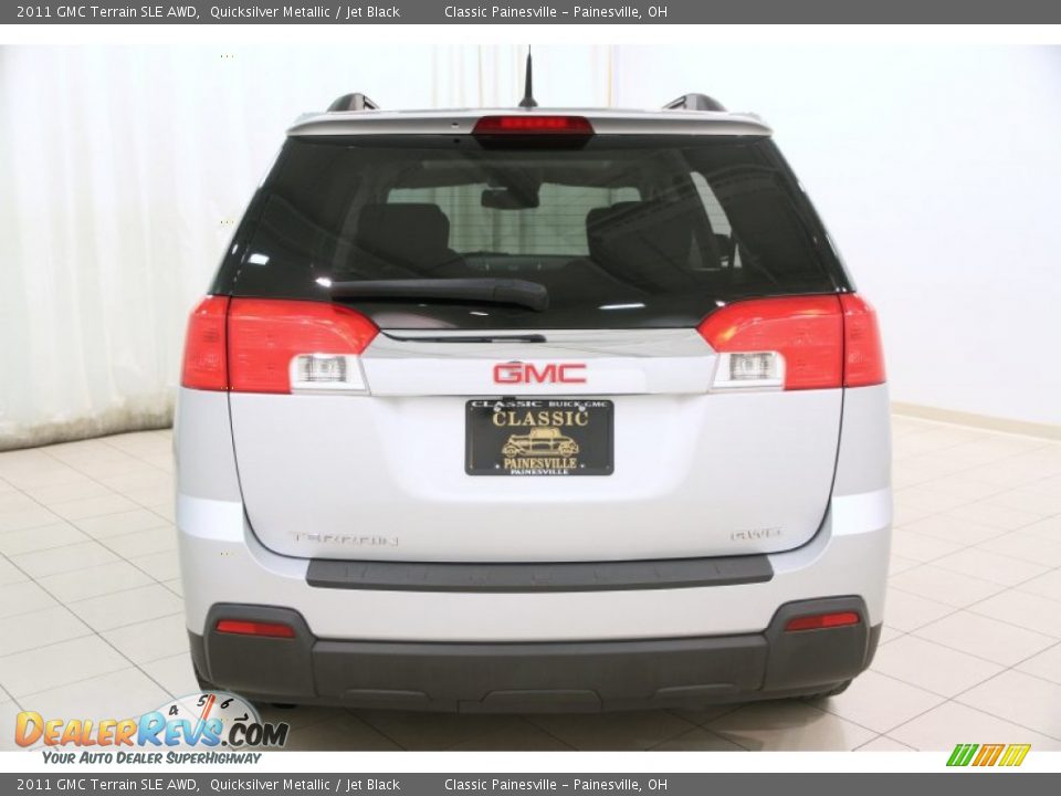 2011 GMC Terrain SLE AWD Quicksilver Metallic / Jet Black Photo #14