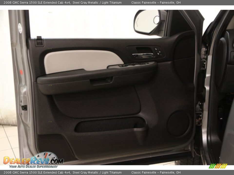 Door Panel of 2008 GMC Sierra 1500 SLE Extended Cab 4x4 Photo #4